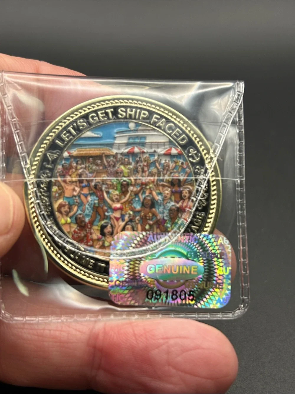 Cruising with our squad gift challenge coin-Cruise Lovers Collection NEW!